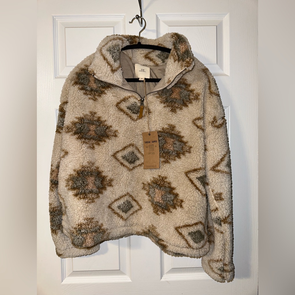 Nwt - Thread & Supply Pullover